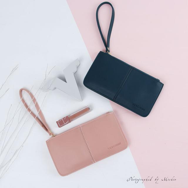 Ví cầm tay Verchini 3 ngăn với 2 đường chỉ 390 | BigBuy360 - bigbuy360.vn