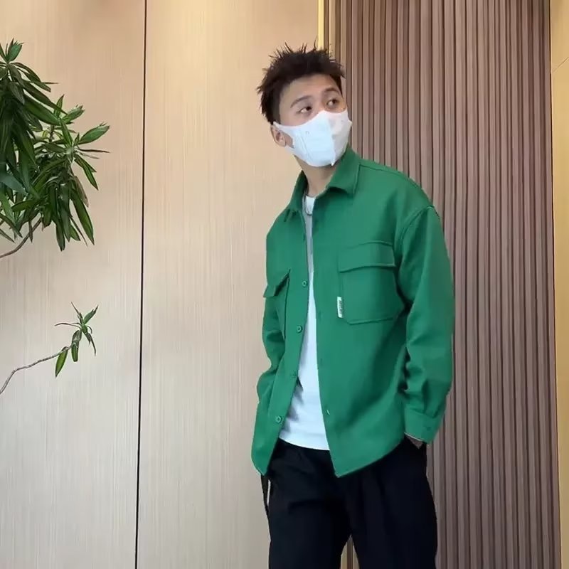Áo sơ mi dài tay 2 túi hộp chất liệu nhung tăm siêu hot, dễ mặc dễ phối đồ, mặc đi học đi chơi