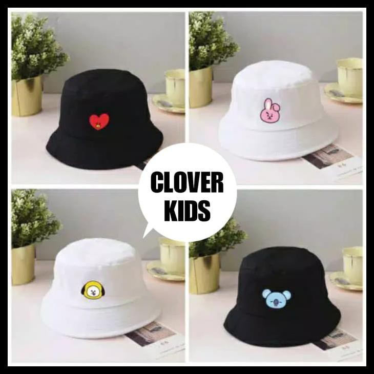 Mũ Bucket Bts Bt21 Chimmy Tata Van Koya Jungkook Akw069