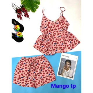 Bộ đồ đùi lụa dây mango