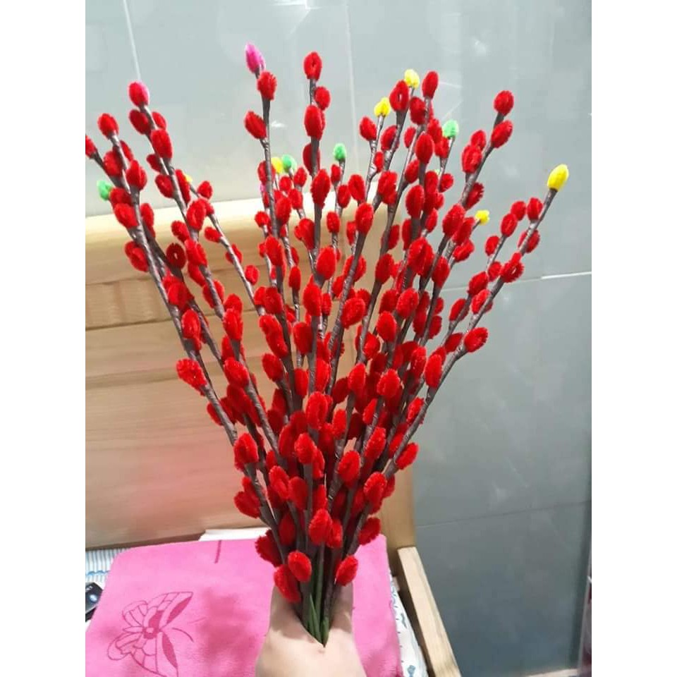 combo nguyên liệu làm nụ tầm xuân từ kẽm nhung