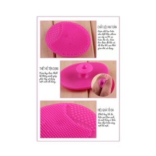 Miếng rửa mặt FACES silicon siêu mềm