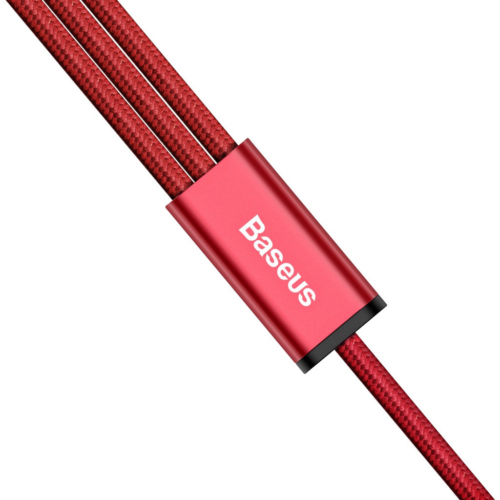Dây Sạc Baseus Rapid Series Hỗ Trợ Sạc Nhanh. Cáp Sạc Baseus 2in1 Độ Bền Cực Cao, Hỗ Trợ Sạc IP, Micro USB