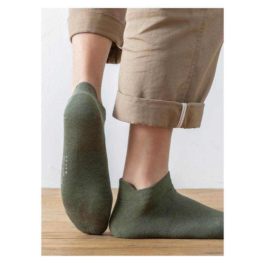 Vớ Cotton Nguyên Chất Thấm Hút Mồ Hôi Thoáng Khí Mới Cho Nam