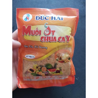 Muối ớt chua cay đức hải  gói 100gr - ảnh sản phẩm 4