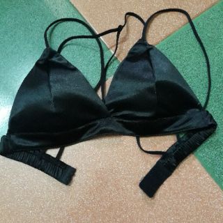 Áo bra satin chữ Y