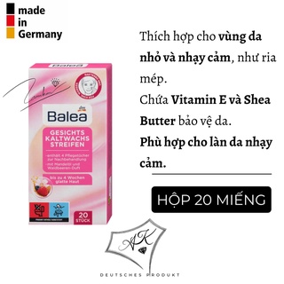 [ Hàng Đức ] Miếng tẩy lông mặt, mép, ria, lông mày - Balea