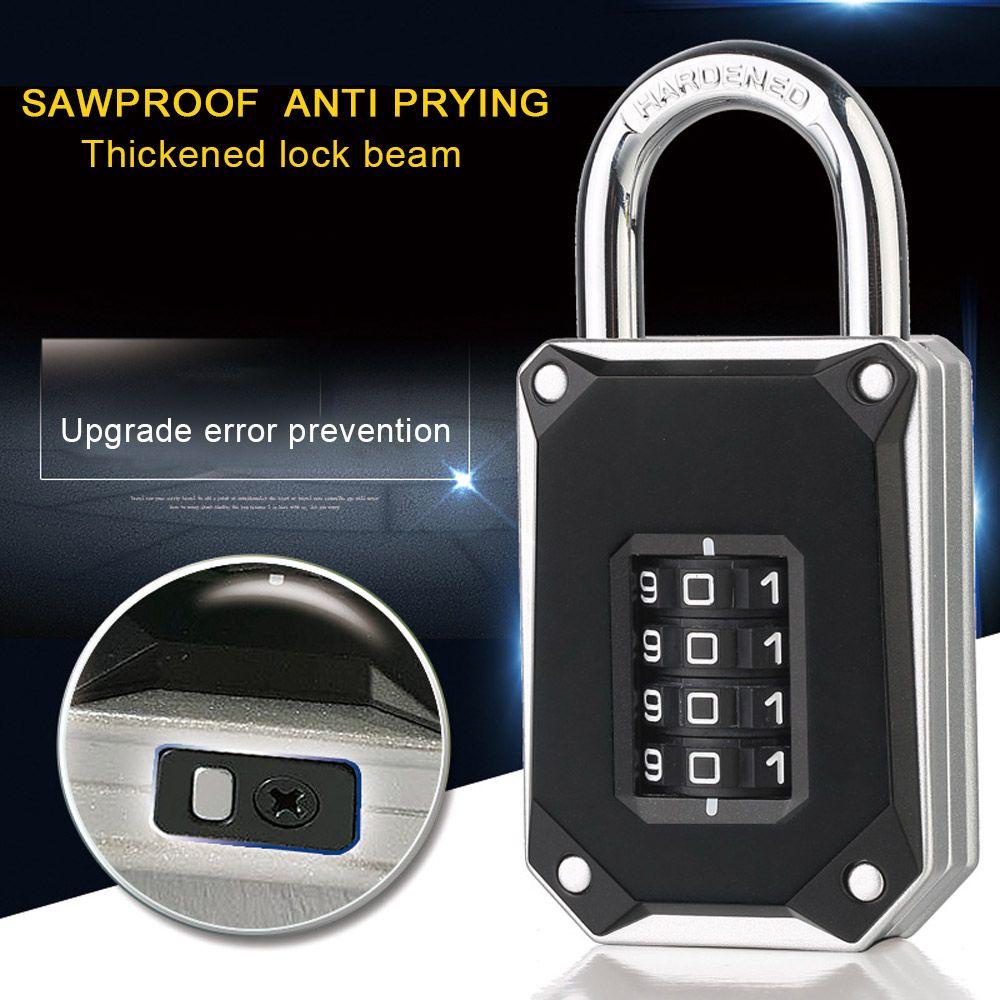 ZAIJIE24 Ổ Khóa Chống Trộm 4 Chữ Số