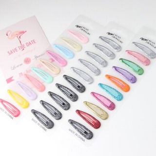 Vỉ 10 kẹp tóc giọt nước