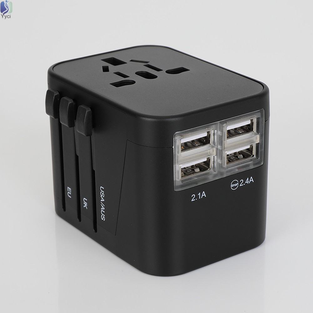 Ổ Cắm Sạc Chia 4 Cổng Usb