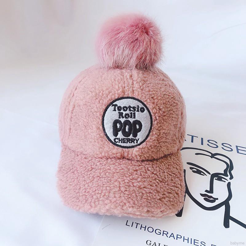 Mũ lưỡi trai in chữ phong cách hip hop cá tính cho bé