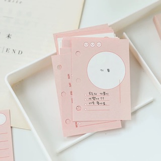 Giấy refill bìa vòng mini 3 lỗ