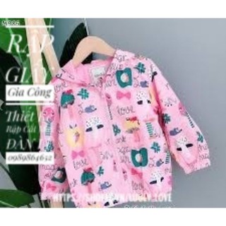 RG115_ rập cắt may áo khoác cho bé gái(1-10t)