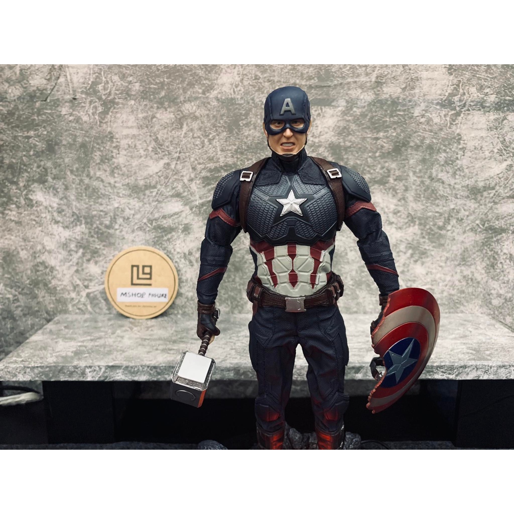 Mô hình Cap Captain America 1/6  empire toy, crazy toy - Avengers endgame