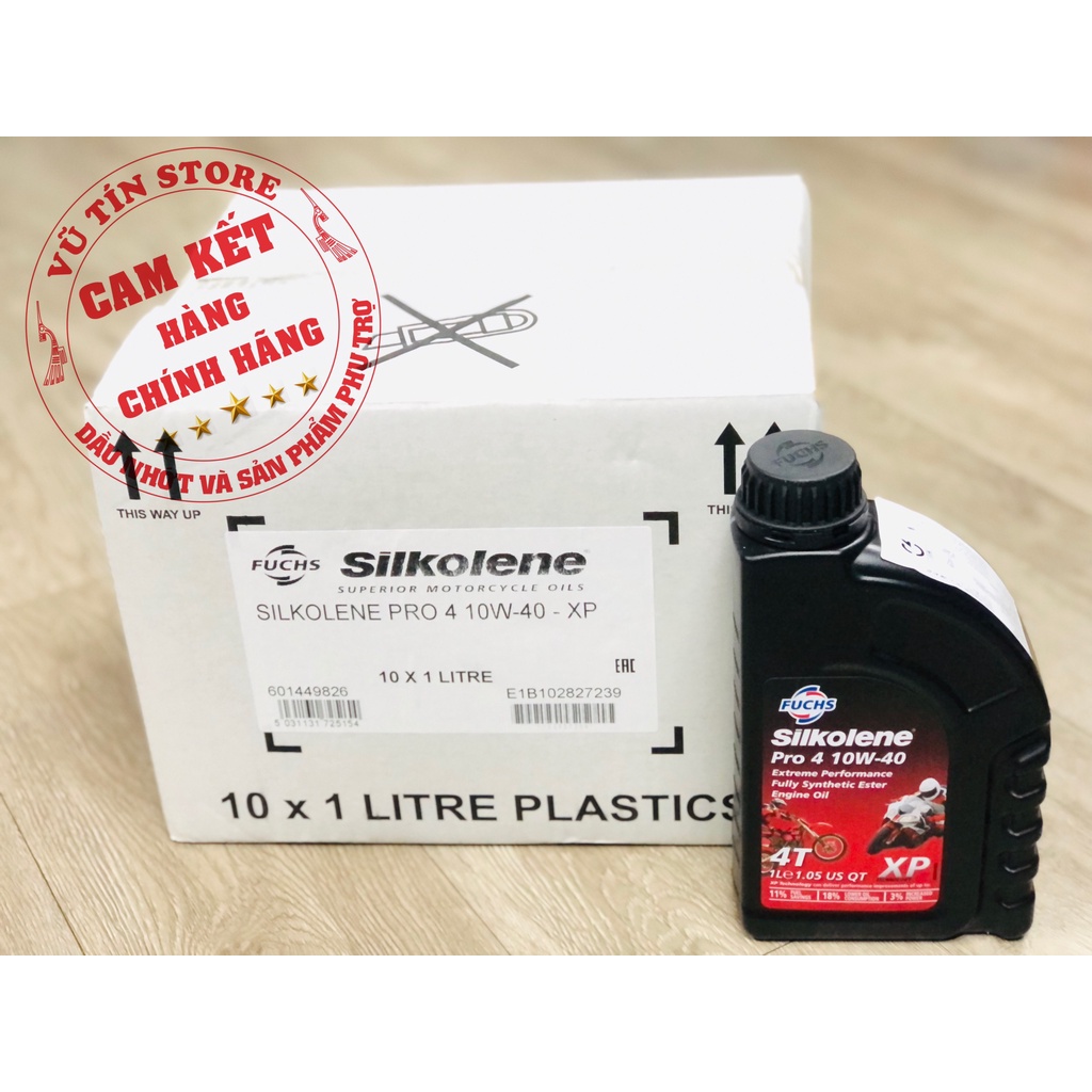 Dầu Nhớt Động Cơ Fuchs Silkolene Pro 4XP 4T 10w-40 (Giá Sỉ)