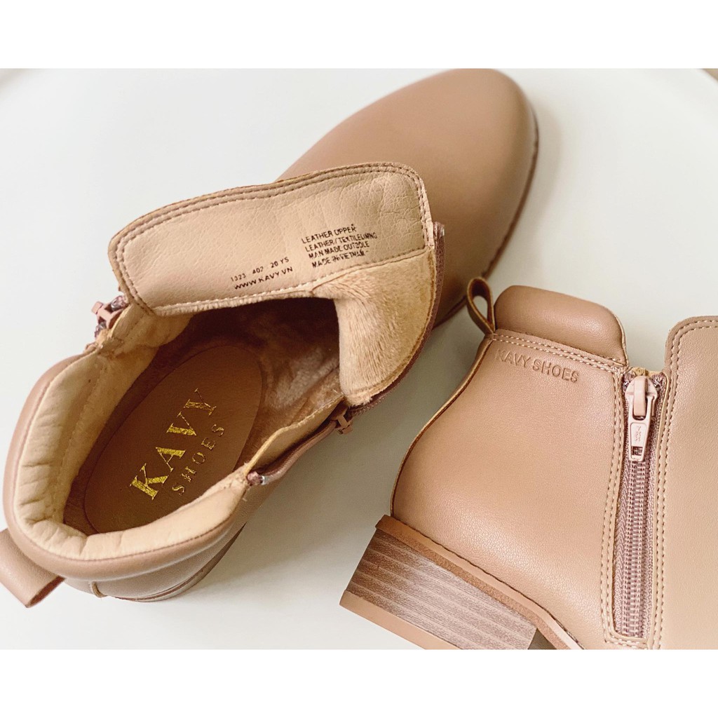 BỐT NỮ DA THẬT SIÊU ÊM MỀM CAO 3cm KAVY - BV03 | BigBuy360 - bigbuy360.vn