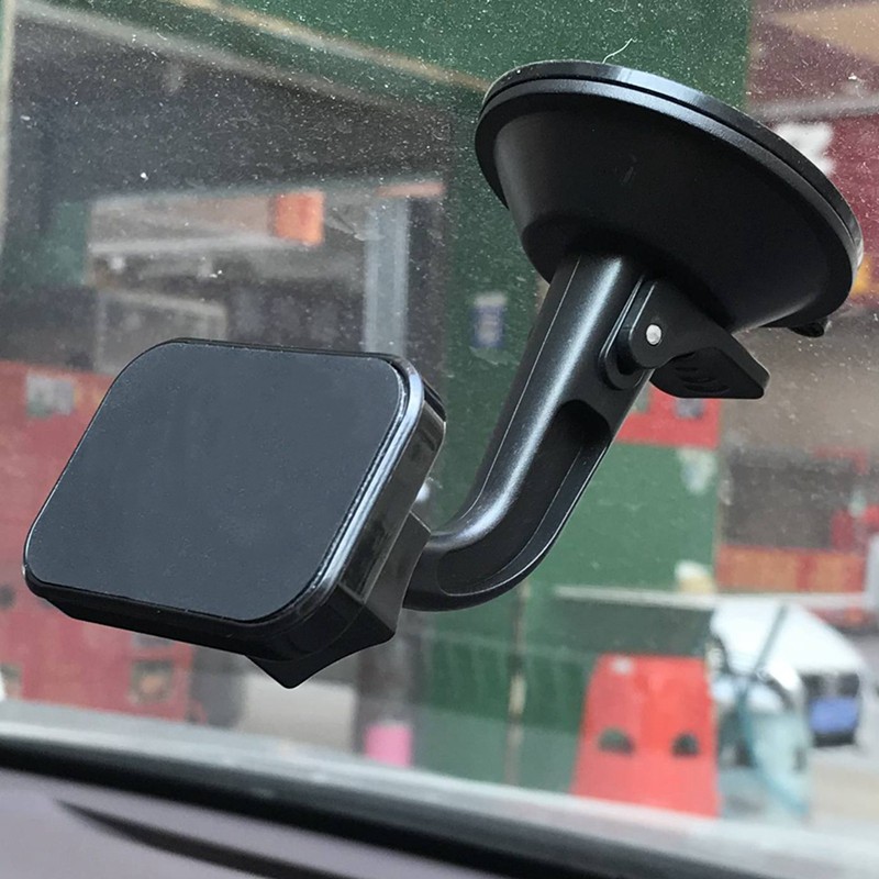 Giá đỡ điện thoại nam châm gắn kính chắn gió ô tô xoay 360 độ cho iPhone Xiaomi Samsung Huawei | BigBuy360 - bigbuy360.vn
