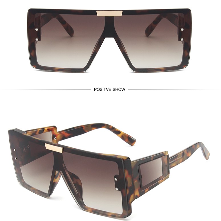 Kính mát nam nữ chống tia UV400 phong cách châu Âu