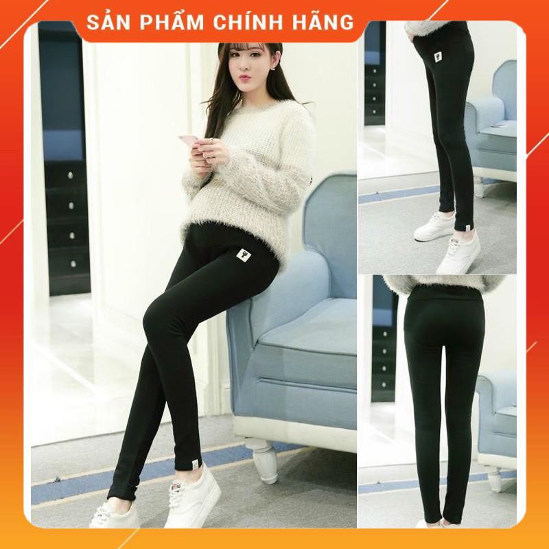 Hàng cao cấpQuần bầu legging mèo lót lông CO GIÃN 4 CHIỀU K BAI K XÙ quần