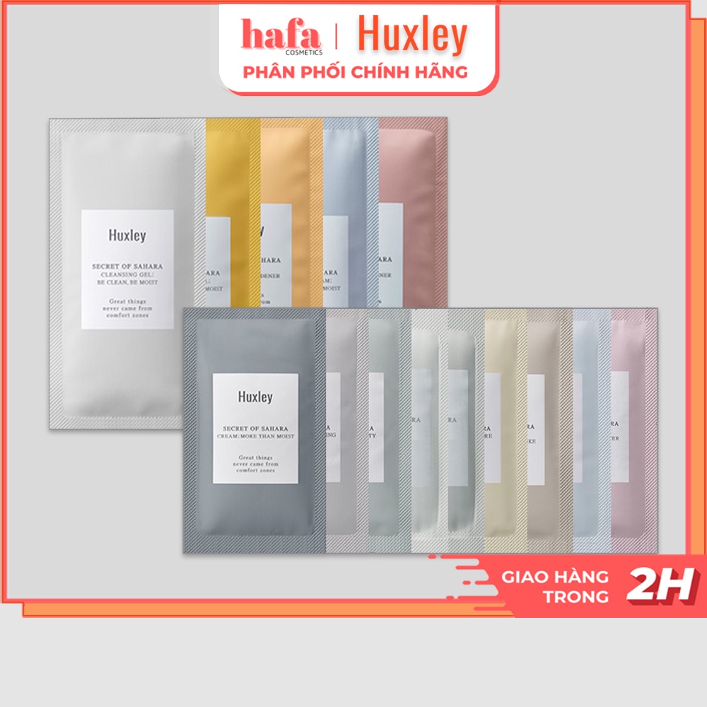 Sample dưỡng da Huxley