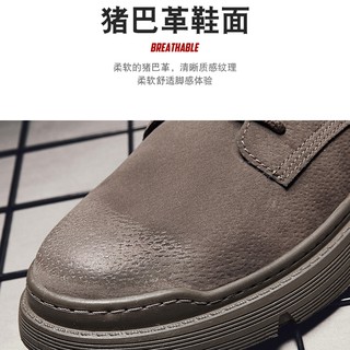 Giày Bốt Martin Thời Trang Thu Đông Cho Nam