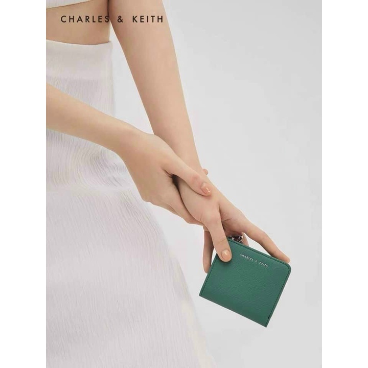 Ví nữ Charles &amp; keith mẫu mới 2021 thiết kế nhỏ gọn tiện lợi0