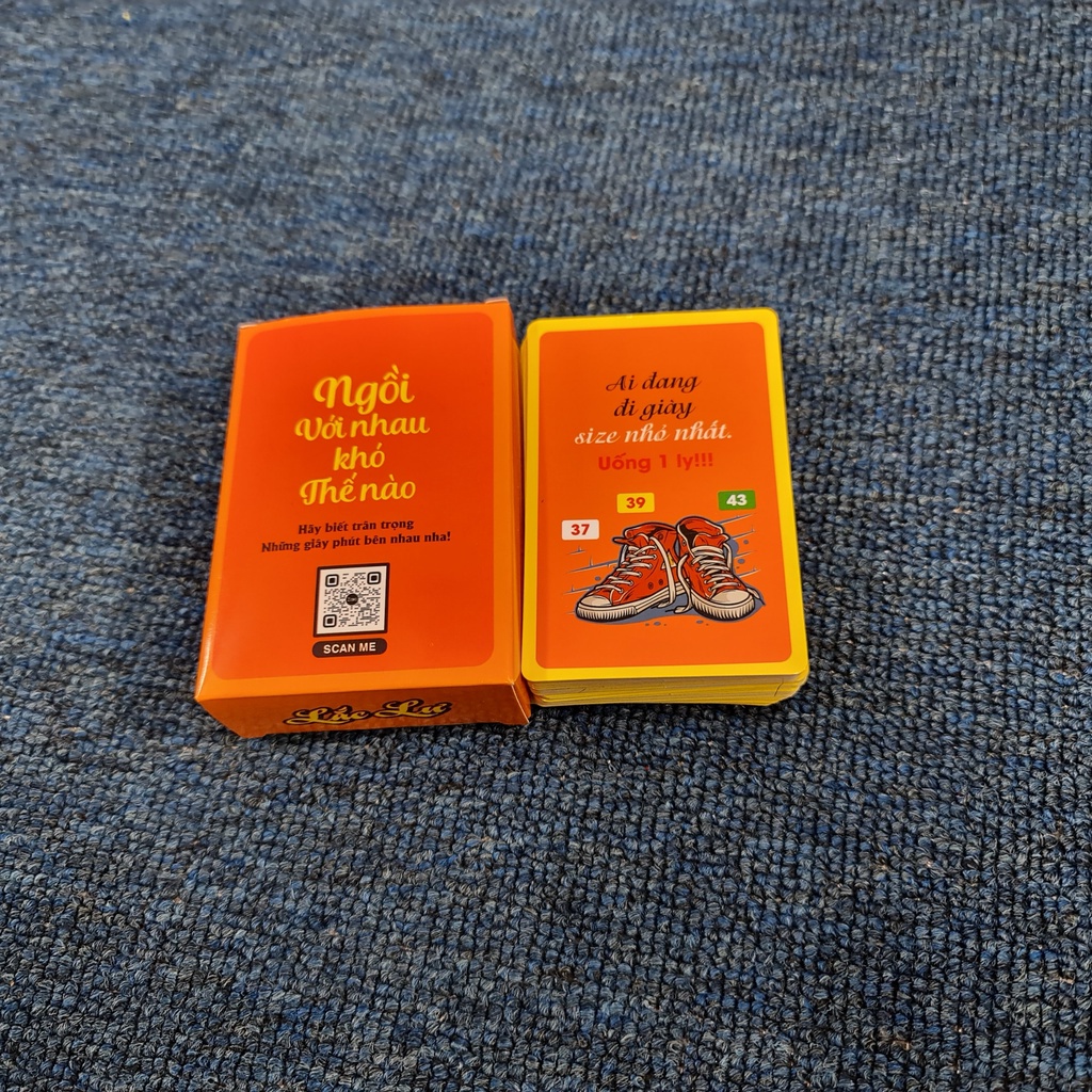 Bộ bài uống rượu bia drinking Lắc Lư kèm thử thách phiên bản đặc biệt Game uống nước