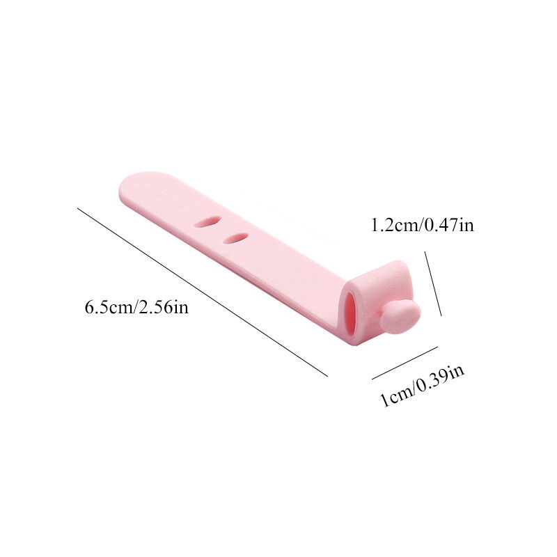 Set 8 Dây Quấn Dây Cáp / Tai Nghe / Dây Sạc Điện Thoại