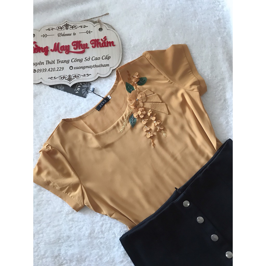 ÁO CÔNG SỞ THIÊU HOA | BigBuy360 - bigbuy360.vn