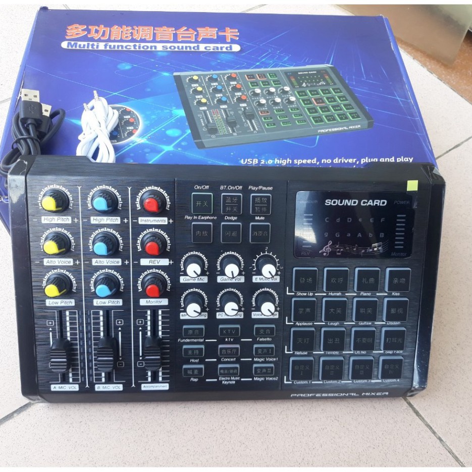 Sound card S8 cực hay-autotune-livestream-loa ngoài và kết hợp Cubase hát live(Mic AT100-BM 900-AQ220-S8-V8-V9-V10)