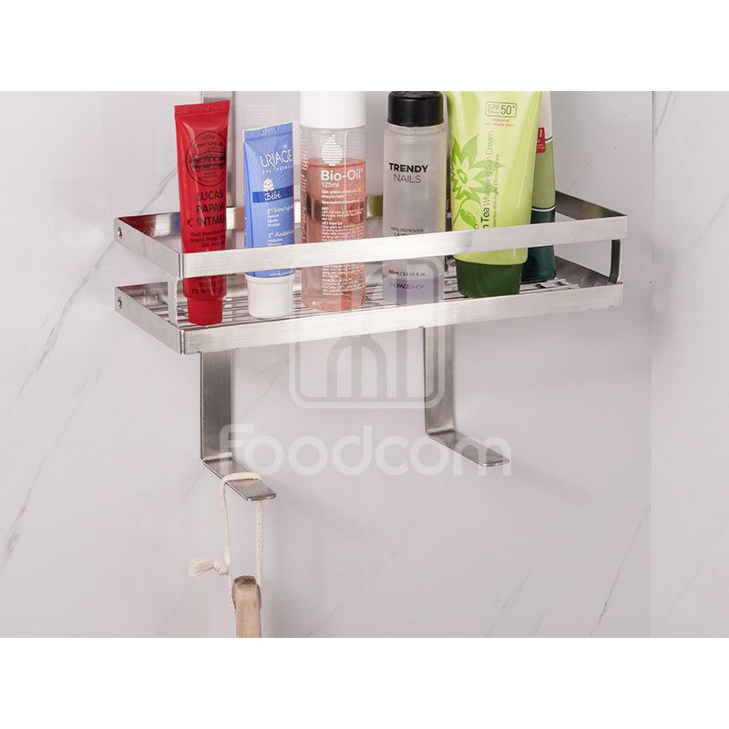 Kệ dán tường phòng tắm đa năng Foodcom - Made in Việt Nam - Loại 3 tầng | BigBuy360 - bigbuy360.vn
