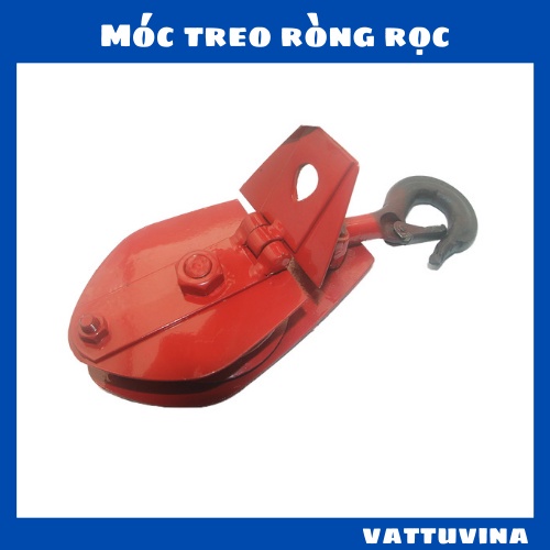 Móc treo ròng rọc - puly treo cáp tải 500 KG, 1 TẤN, 2 TẤN, 3,5 TẤN - Kim Khí Vattuvina CÁP THÉP THỦ ĐỨC