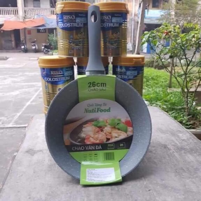 CHẢO VÂN ĐÁ NUTIFOOD 26cm