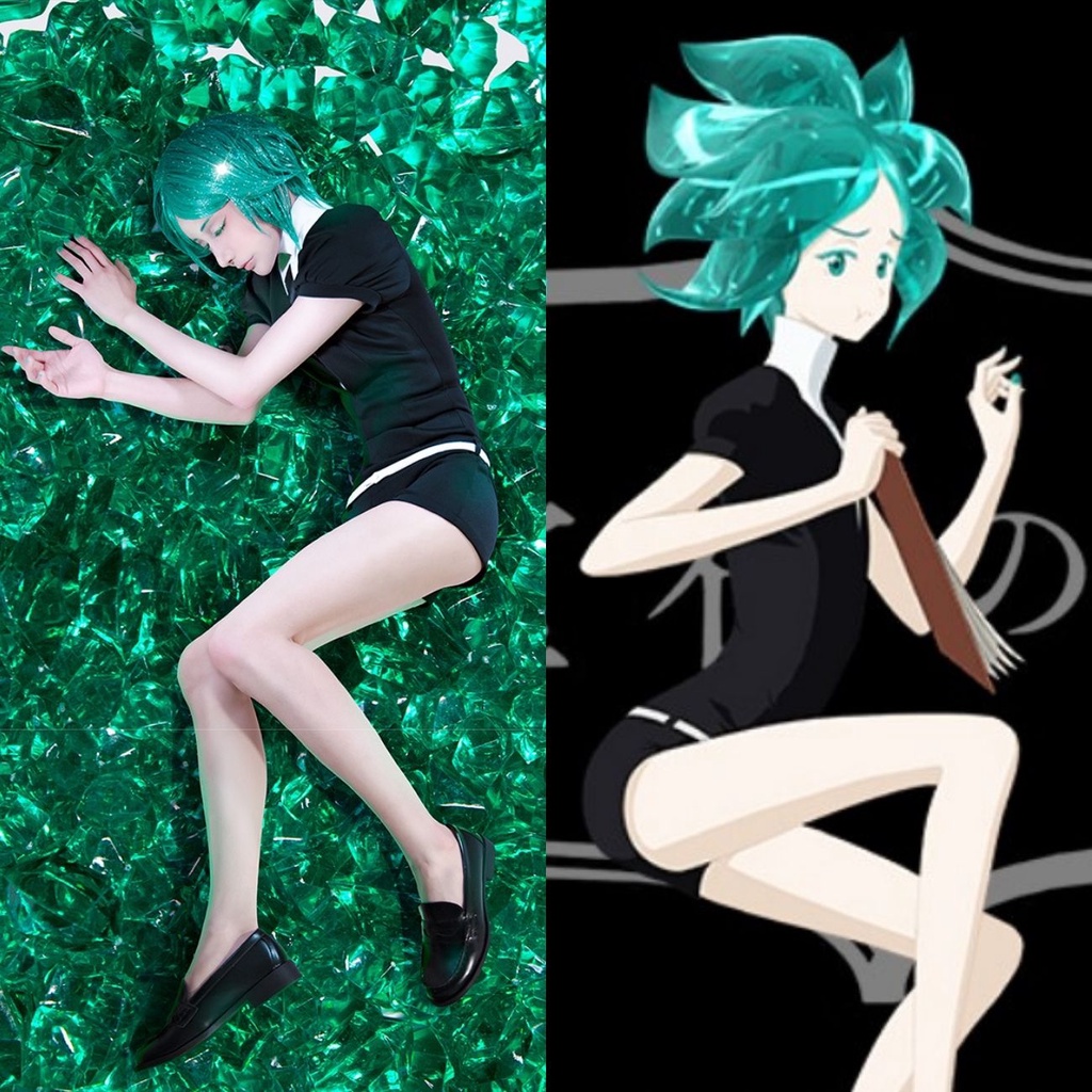 [order/không có sẵn] set đồ cosplay đá Phosphophylite Diamond Vương quốc bảo thạch Houseki no Kuni | BigBuy360 - bigbuy360.vn