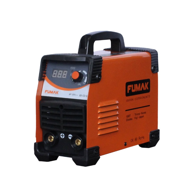 Máy hàn, Máy hàn que Fumak thương hiệu Nhật Bản công suất 6.3 KVA, bảo hành 18 tháng lỗi đổi mới trong 30 ngày, FM-200