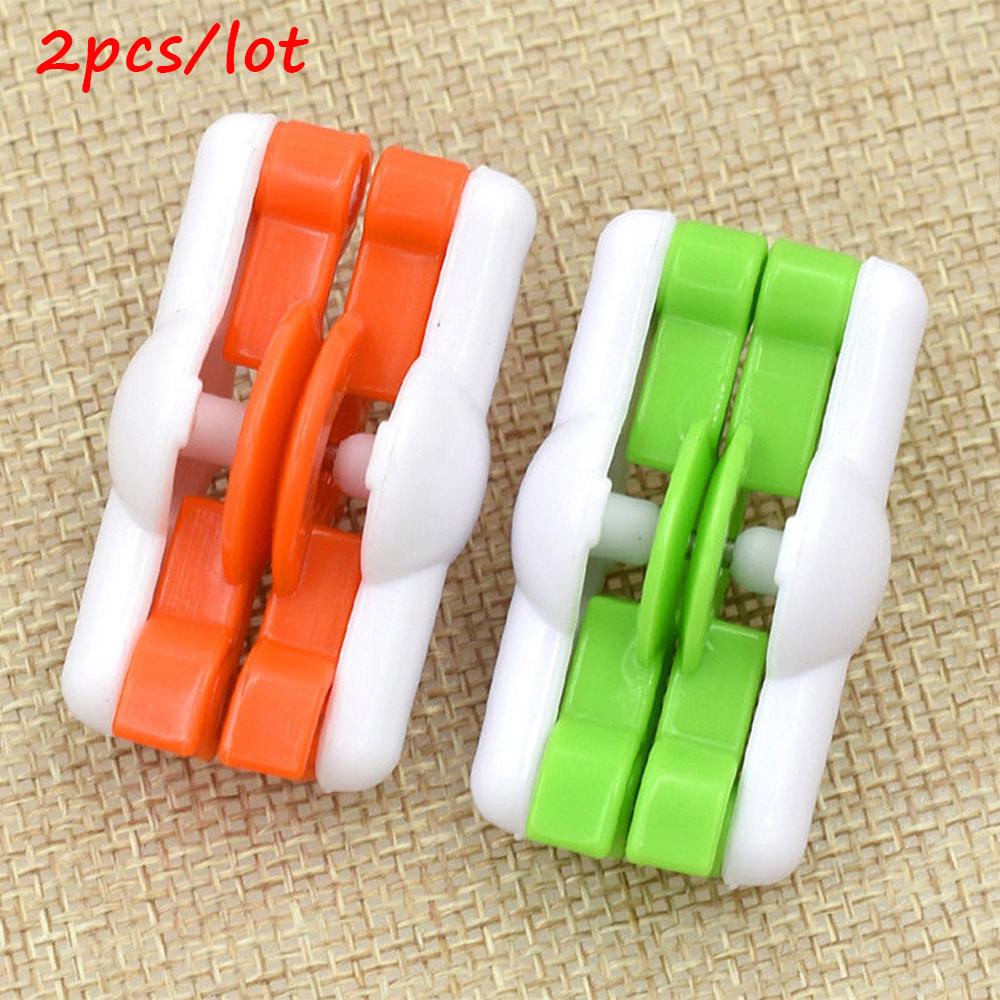WAY2TOP 2 Cái / lốc Pompom Maker Kim Thủ Công Móc Sợi Dệt Dụng Cụ