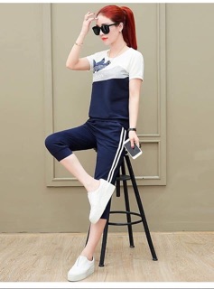 SET BỘ ĐỒ NỮ PHỐI MÀU QUẦN LỮNG