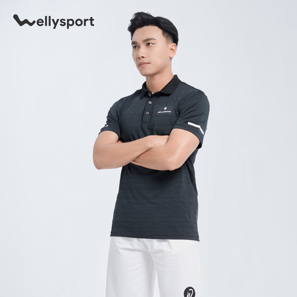 Quần short thể thao nam Welly Sport, co giãn 4 chiều thấm hút mồ hôi tốt, Màu trắng White, Mã QDN01