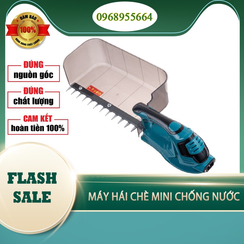 Máy Hái Chè Mini Cầm Tay Sử Dụng Điện Ắc Quy 24V, Không Chổi Than, Chống Thấm Nước Lưỡi Cắt 30cm