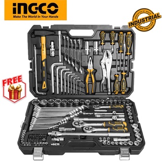 Bộ đồ nghề đa năng sữa xe 142 chi tiết ingco hkthp21421