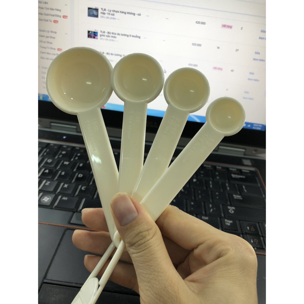 Bộ đo lường 4 muỗng tsp/cc