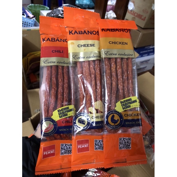 Salami que kabanos 70g - Salami que ăn liền hàng nội địa Nga
