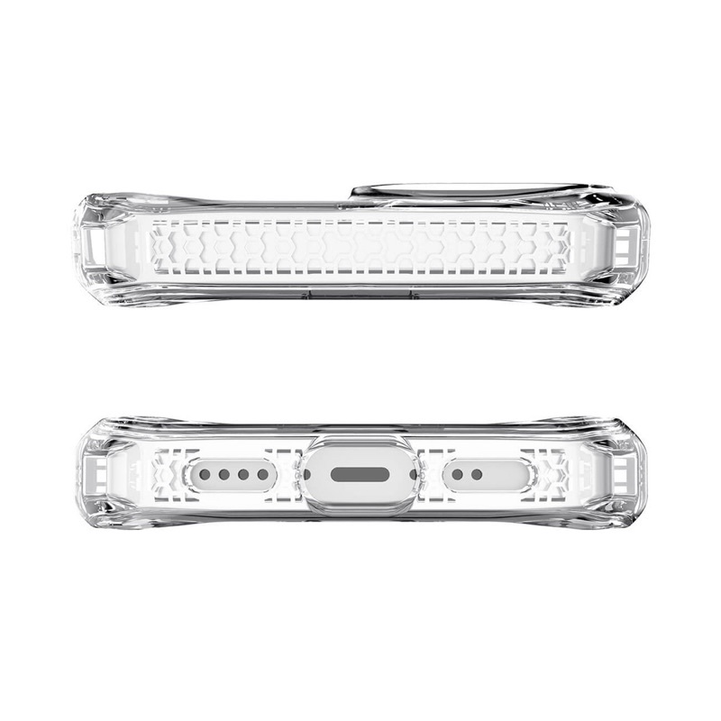 ỐP LƯNG KHÁNG KHUẨN VÀ CHỐNG SỐC QUÂN SỰ ITSKINS  HYBRID CLEAR DROP SAFE 3M/10FT IP 13 | 13 P | 13PM
