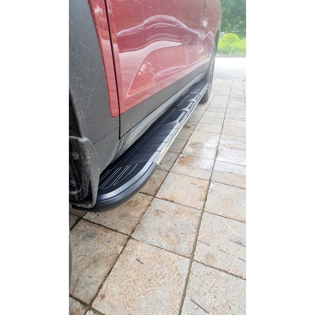 Bậc lên xuống Hyundai Creta 2022. Mẫu đúc, mặt gương, viền gương cao cấp SP