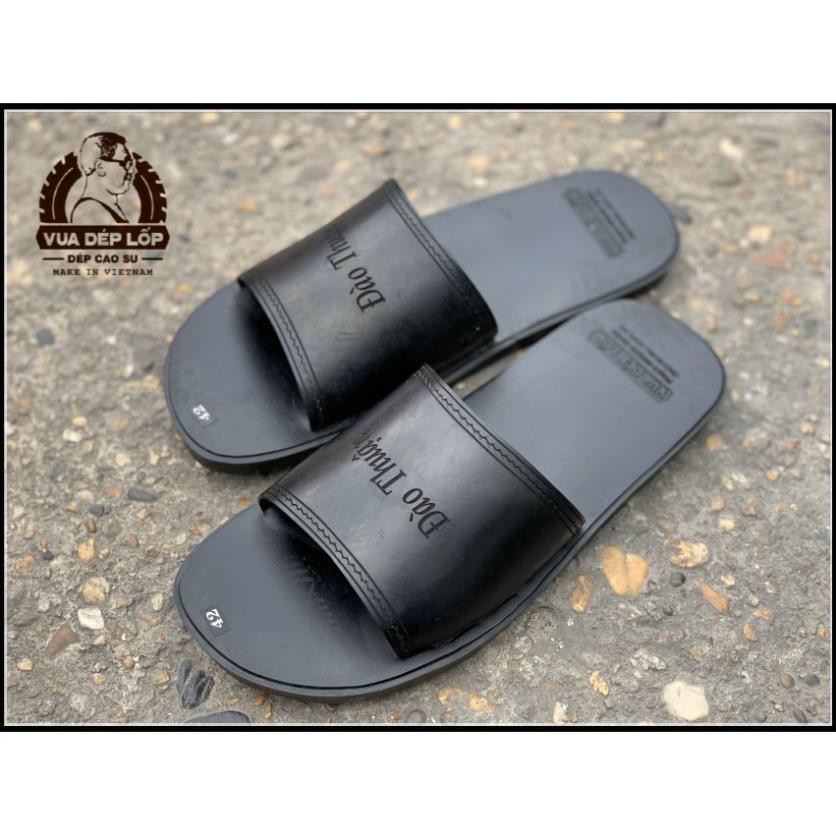 Dép cao su 1 quai ngang máy bay- 2 màu VUA DÉP LỐP
