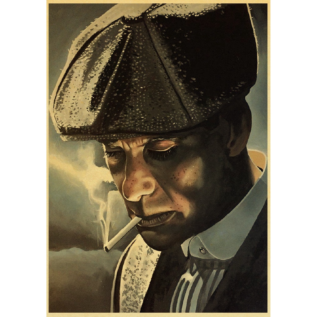 Poster dán tường trang trí hình nhân vật phim Peaky Blinders chất lượng cao MS: 219