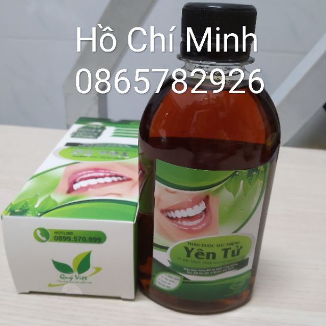 Nước súc miệng thảo dược Yên Tử 250ml