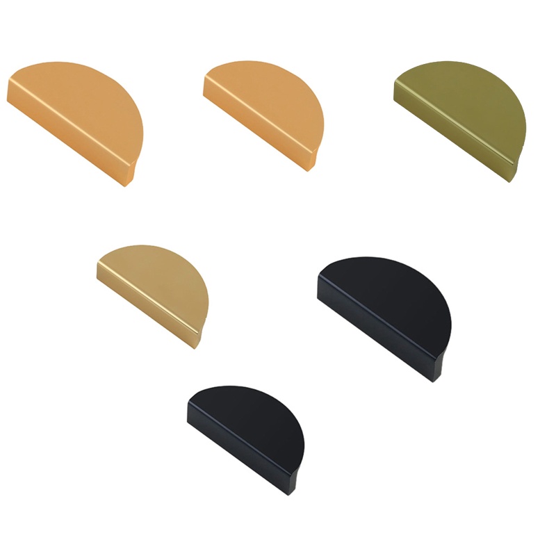 Tay Nắm Cửa Tủ Bằng Hợp Kim Nhôm Hình Bán Nguyệt