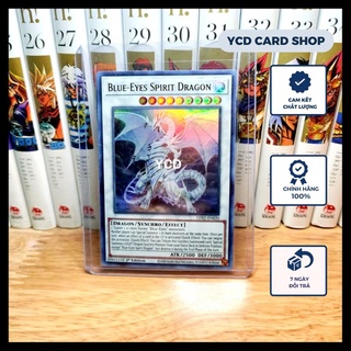 Thẻ bài Yugioh chính hãng  Blue-Eyes Spirit Dragon – Ultra Rare