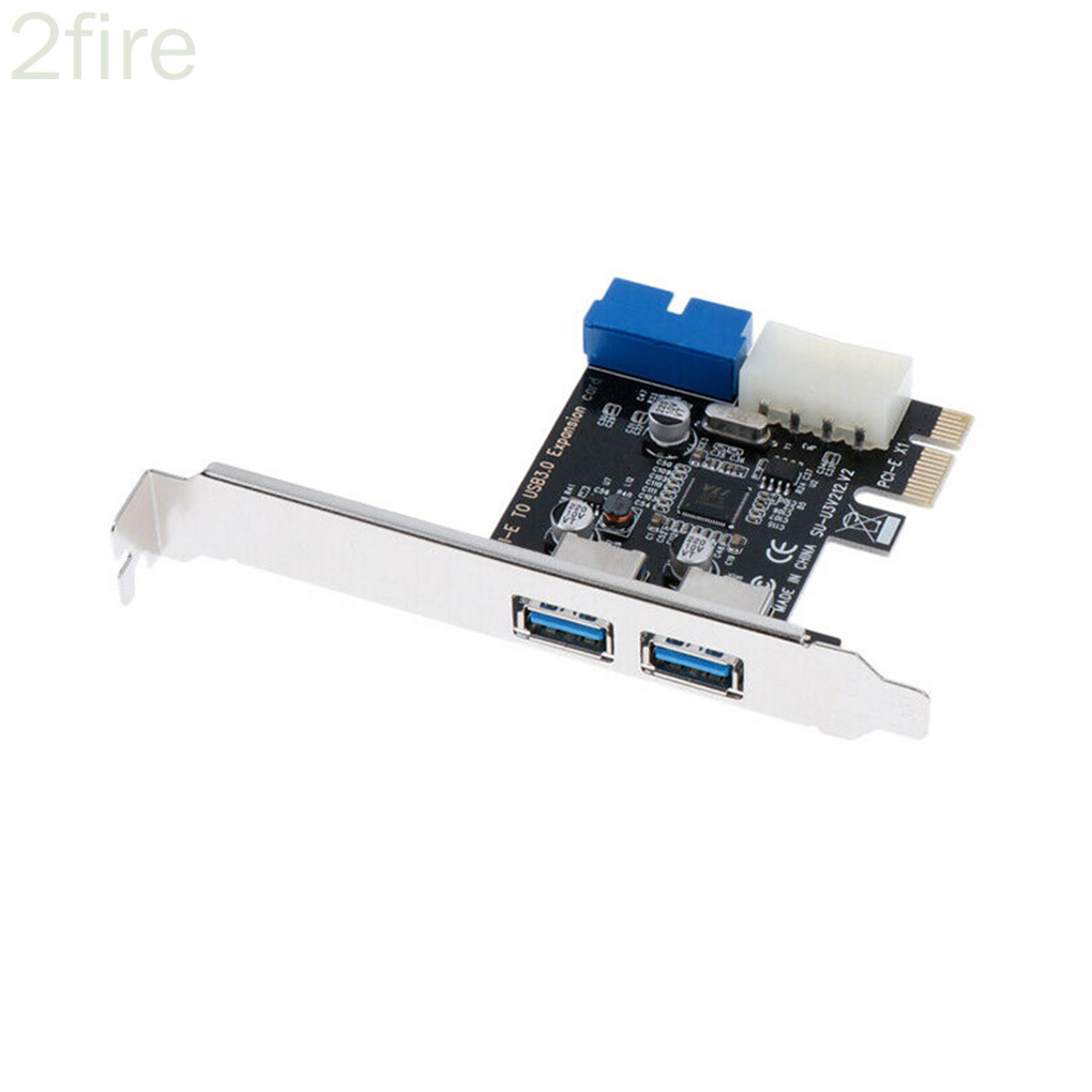 Card Mở Rộng Pci-E Sang Usb 3.0 5 Gbps Tốc Độ Cao Với Cổng Kép 20-pin